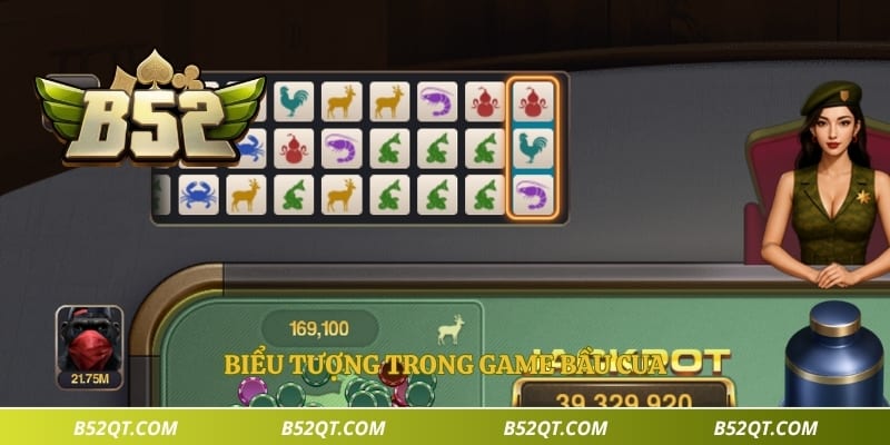 Biểu tượng trong game bầu cua