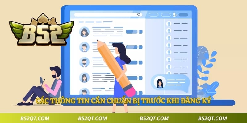 Các thông tin cần chuẩn bị trước khi đăng ký 