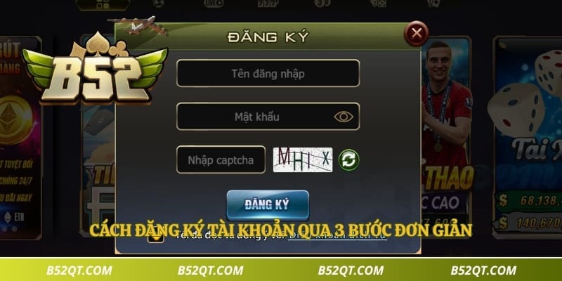 Cách đăng ký tài khoản qua 3 bước đơn giản 